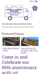 Mobile Screenshot of bushellpianomovers.com